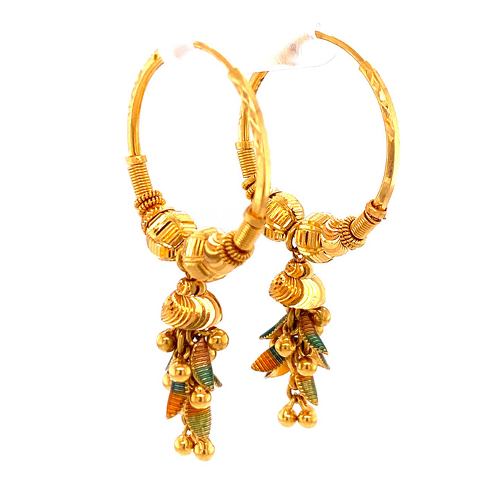 Bali coin earring gold plated | Wildthings Collectables Official Store –  Wildthings_collectables